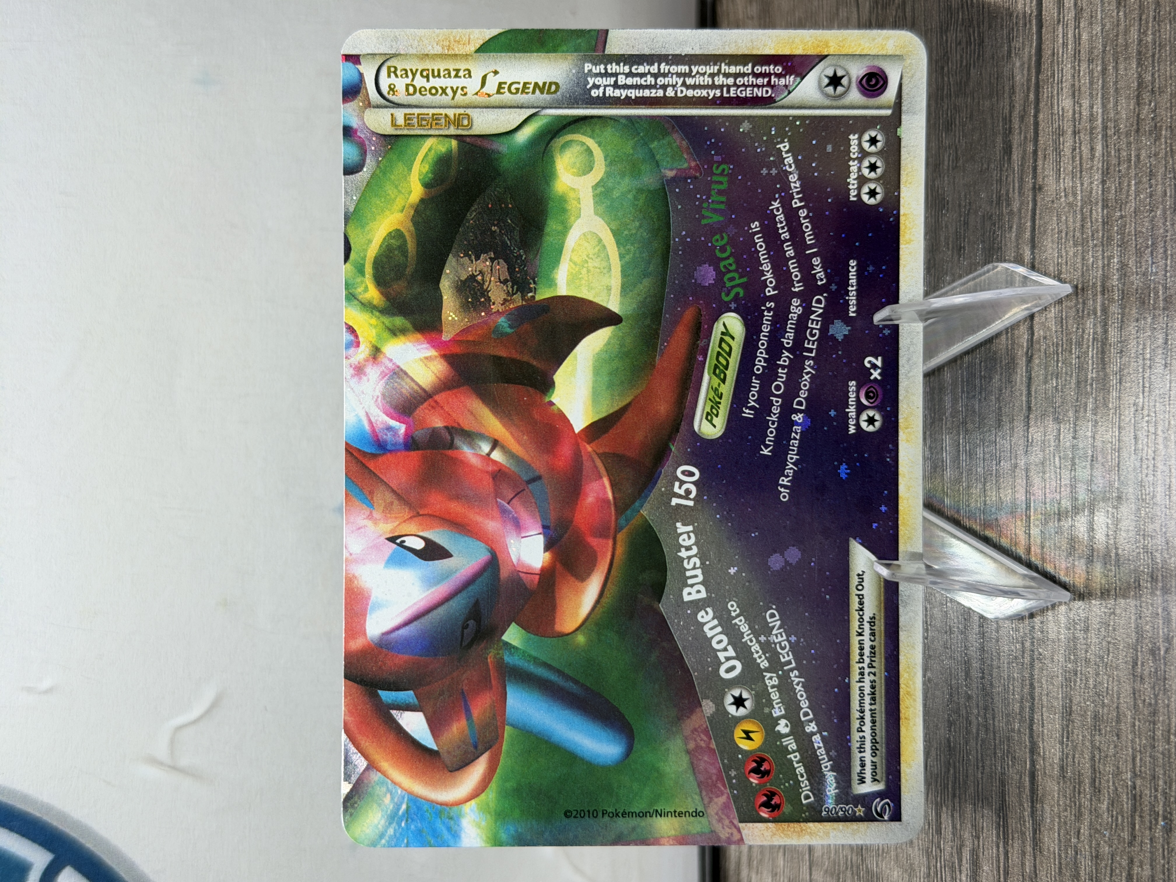 2010 Rayquaza & Deoxys LEGEND 090/123 Heartgold & Soulsilver